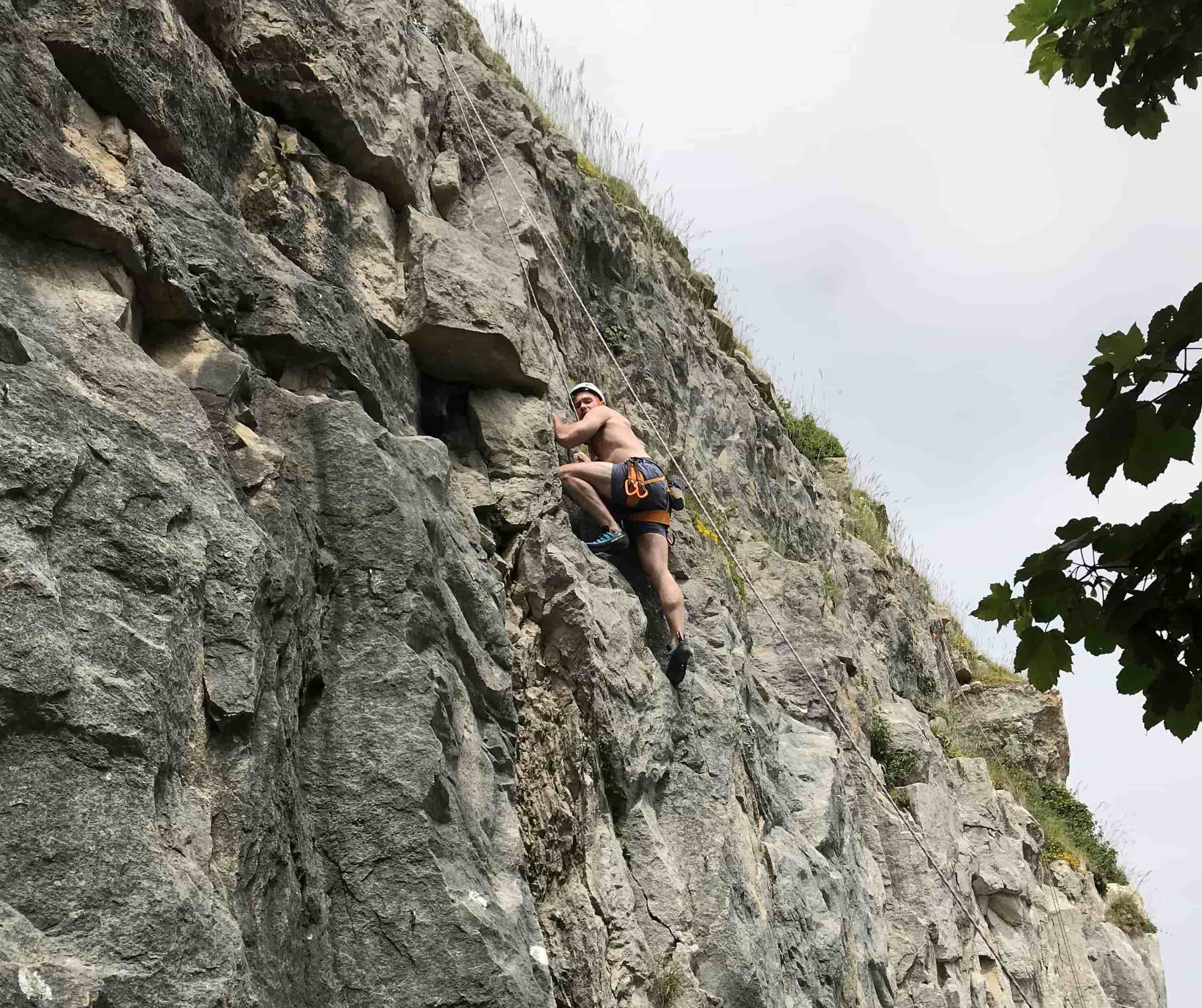 Rock Climbing In Dorset